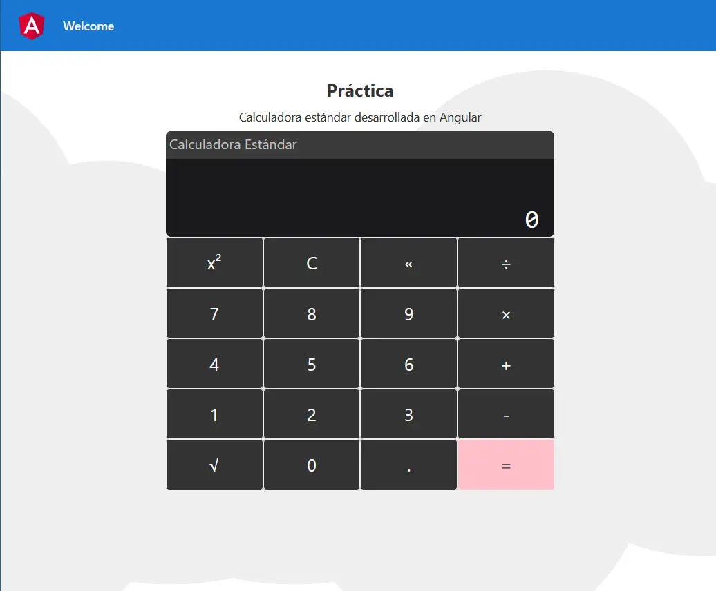 Calculadora screenshot