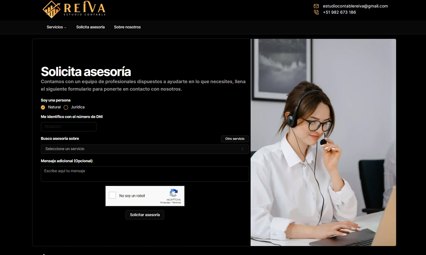 Reiva screenshot